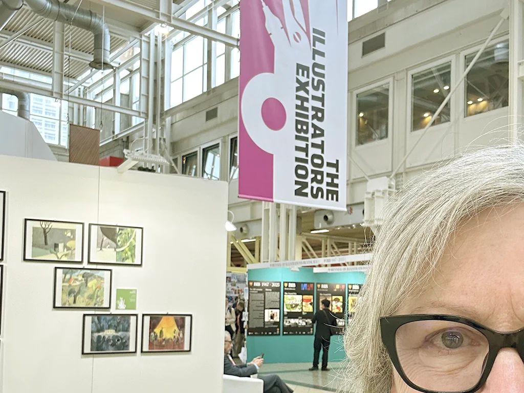 Marguerite at Bologna children's book fair