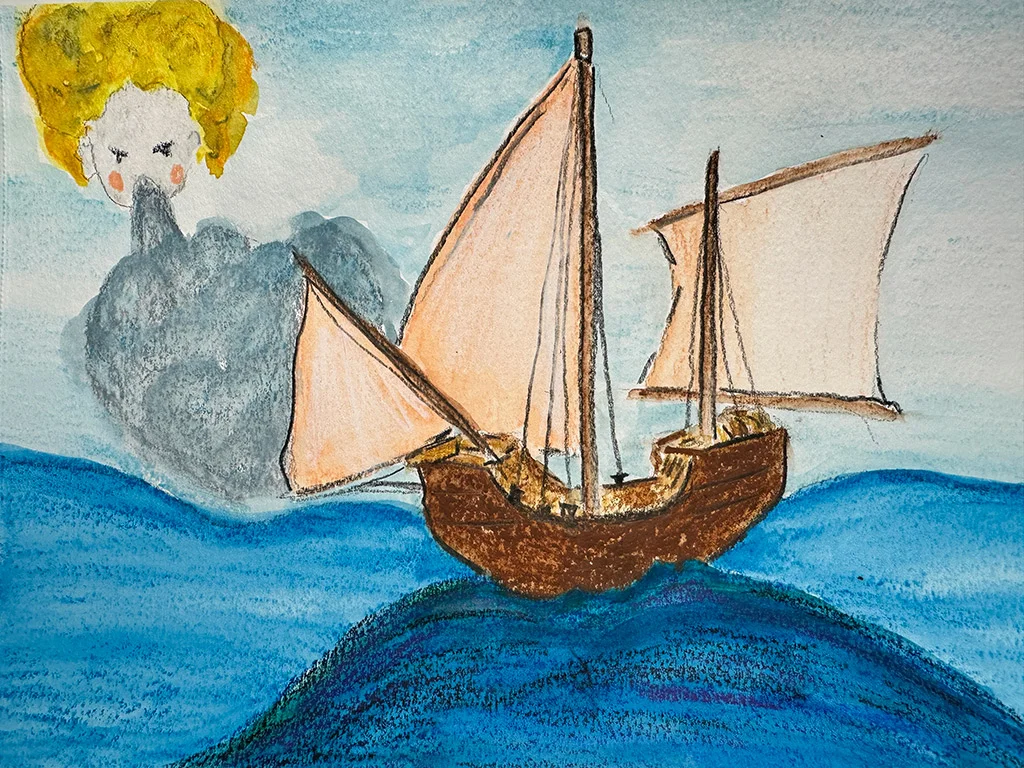 Caravela watercolor Caravela watercolor