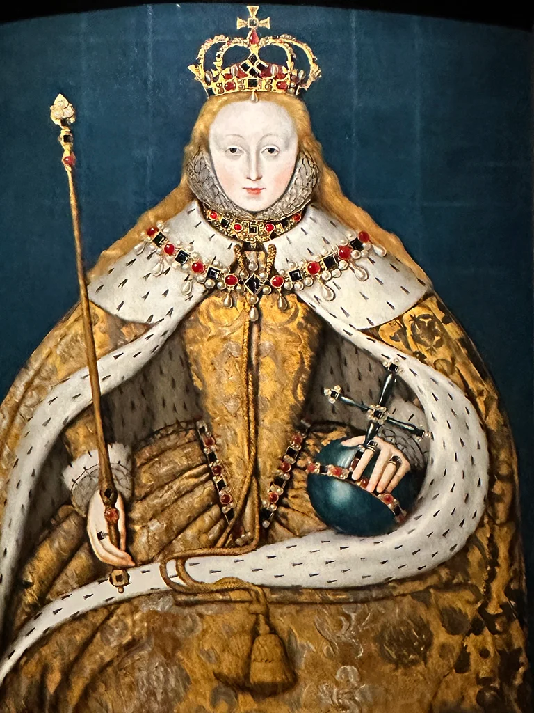 Queen Elizabeth I at the National Portrait, 3 days in London, 50and Rising