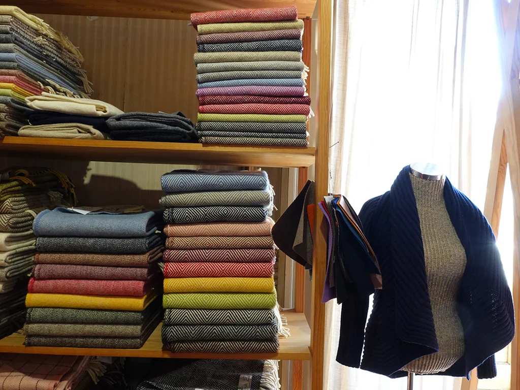 coat and scarves Ecola Portugal