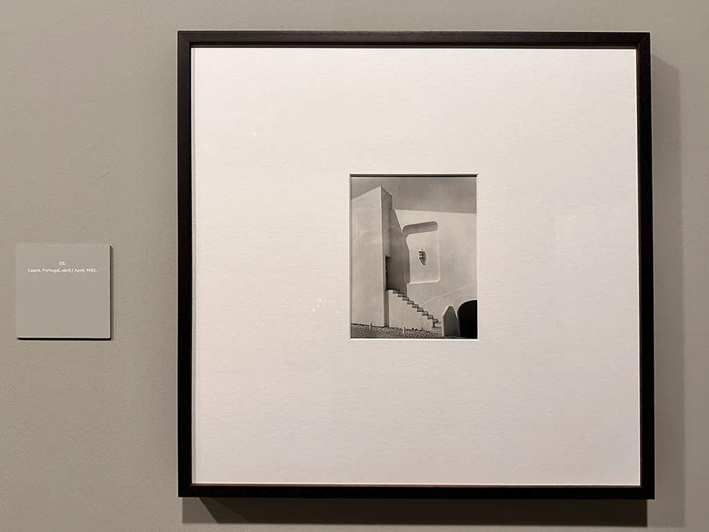 Black and white photo of Portugal wall, by Todd Webb